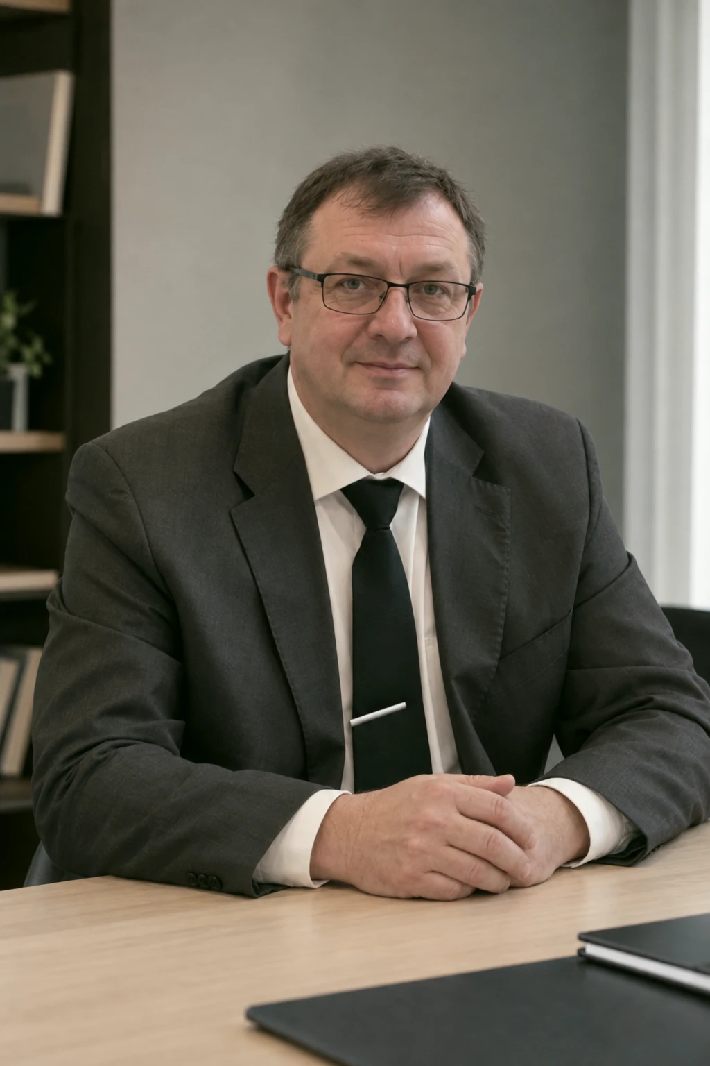 Алексей за рабочим столом